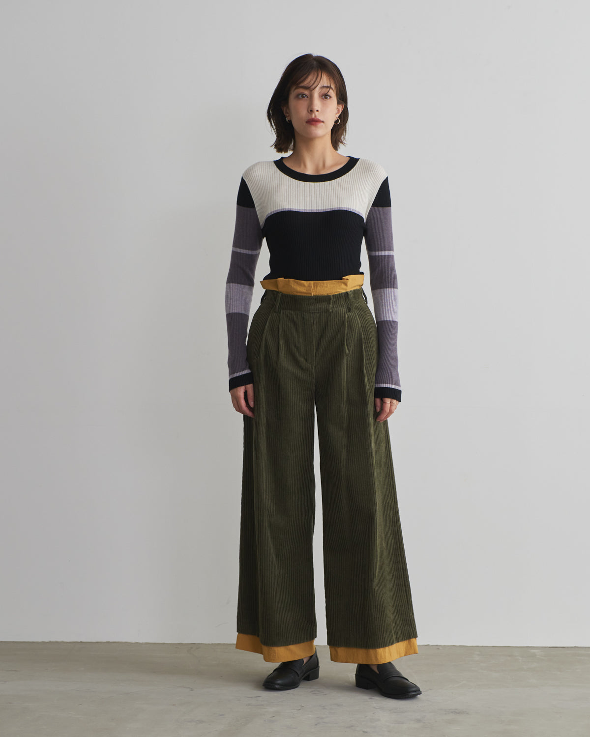 corduroy color pants