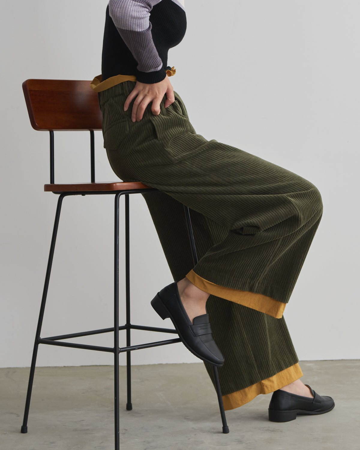 corduroy color pants