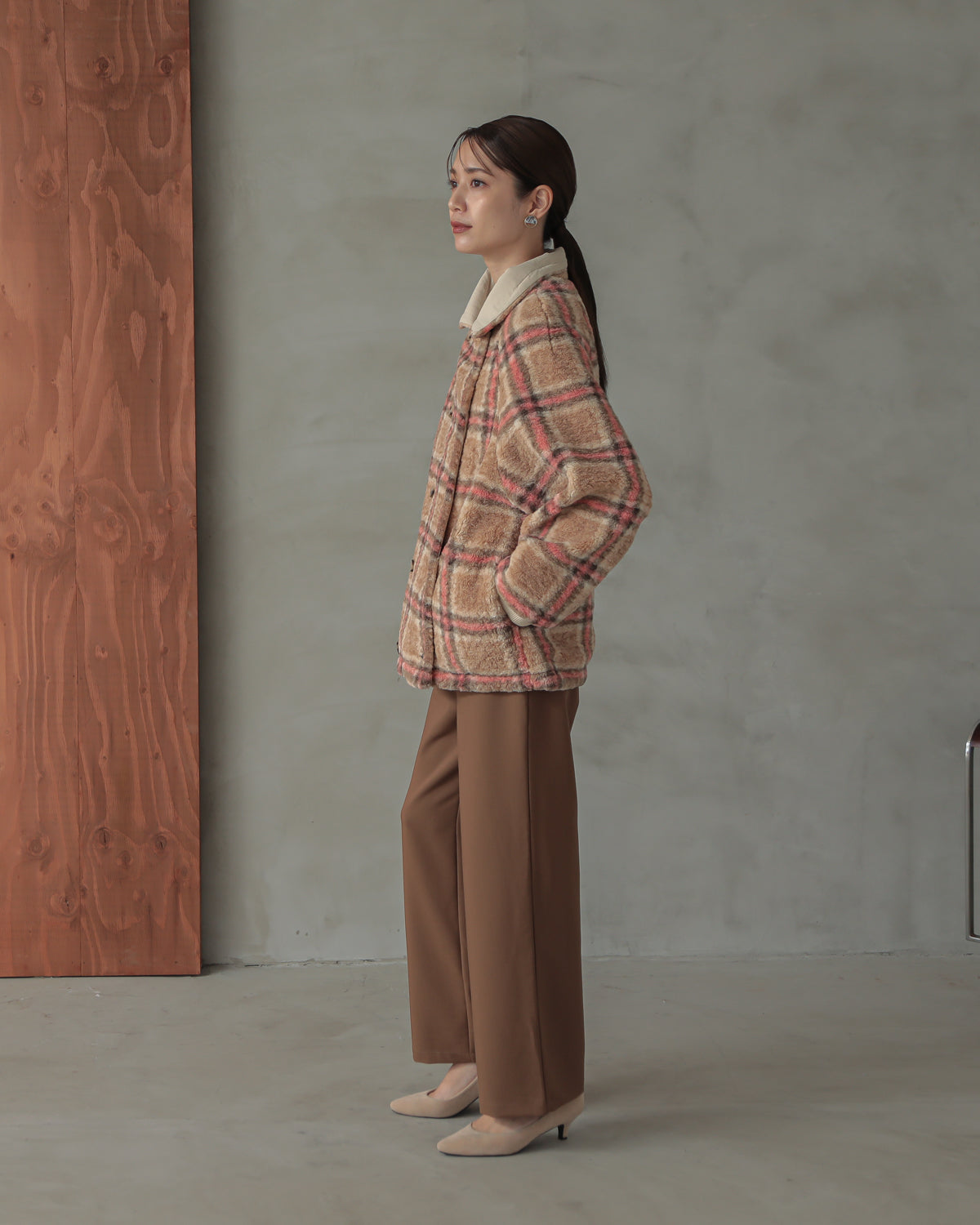 reversible padded jacket