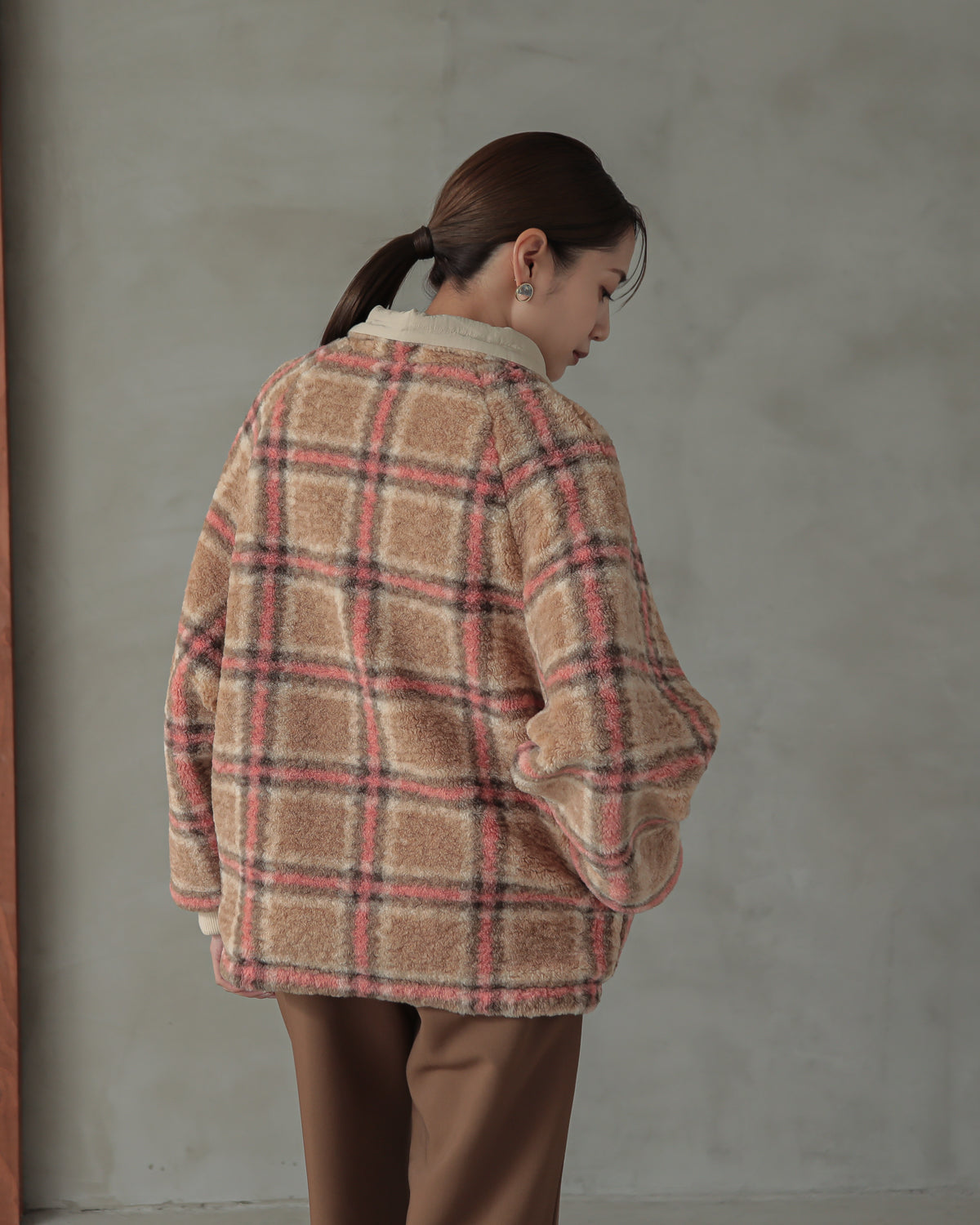 reversible padded jacket