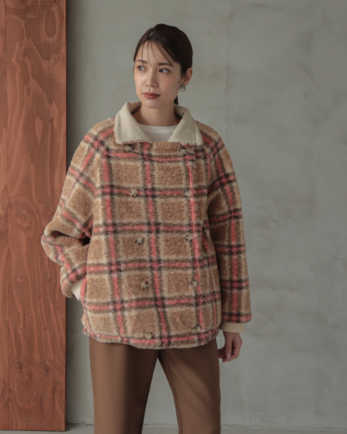 reversible padded jacket