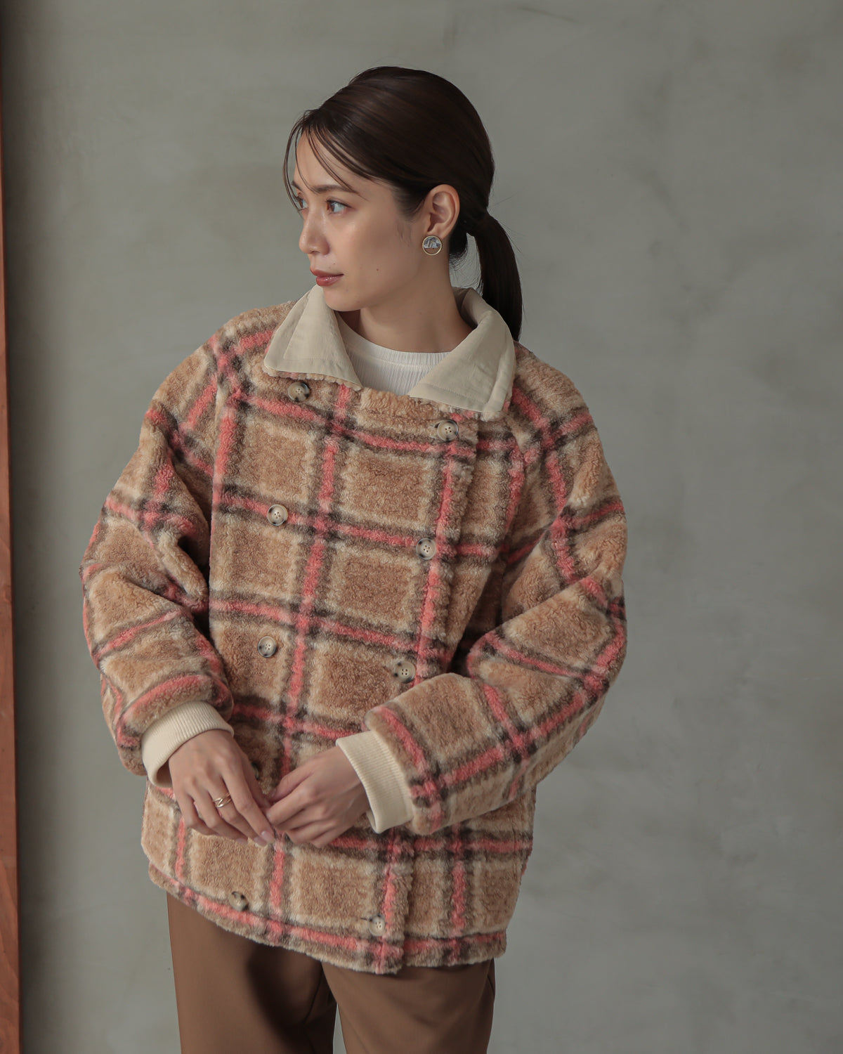 reversible padded jacket