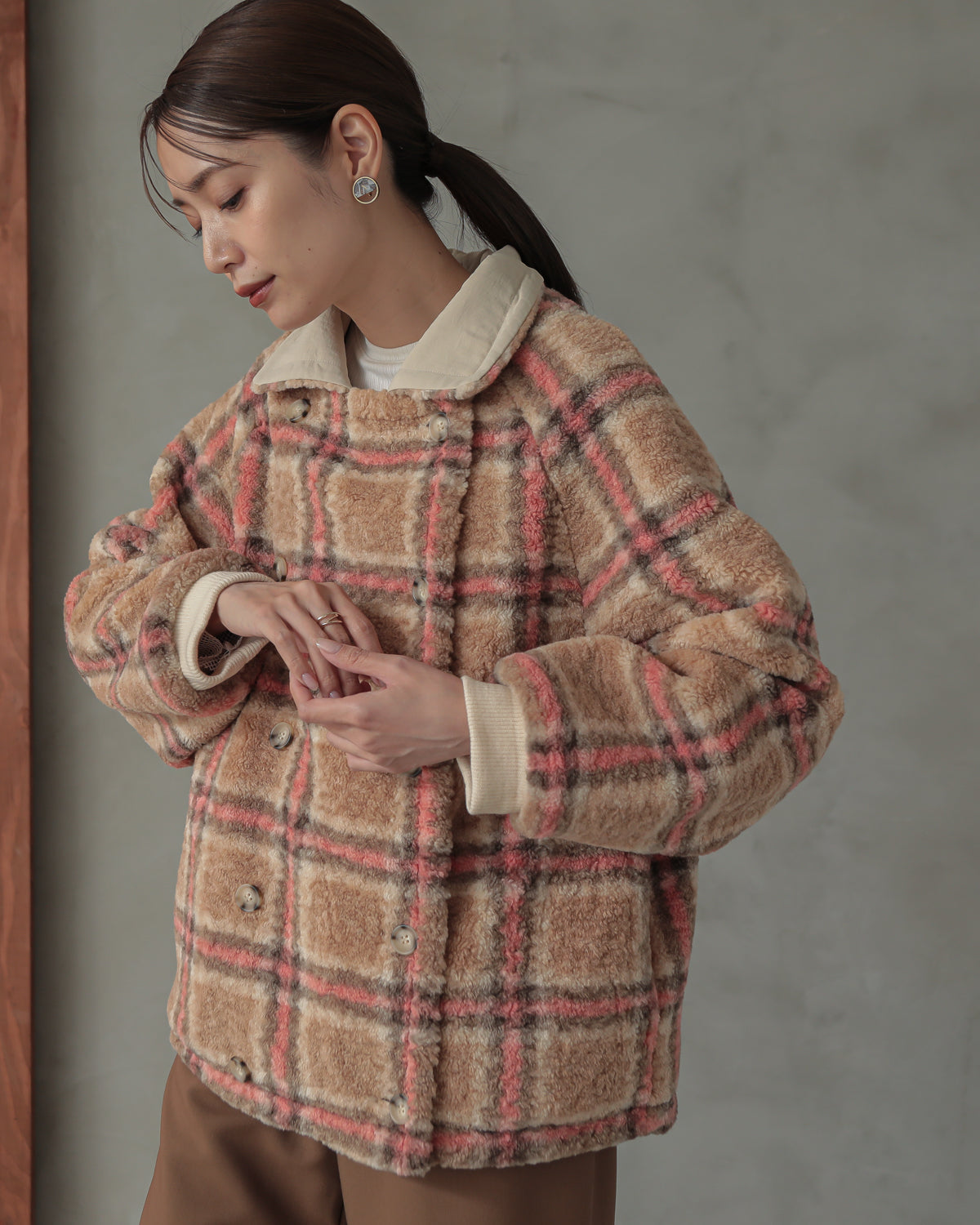 reversible padded jacket