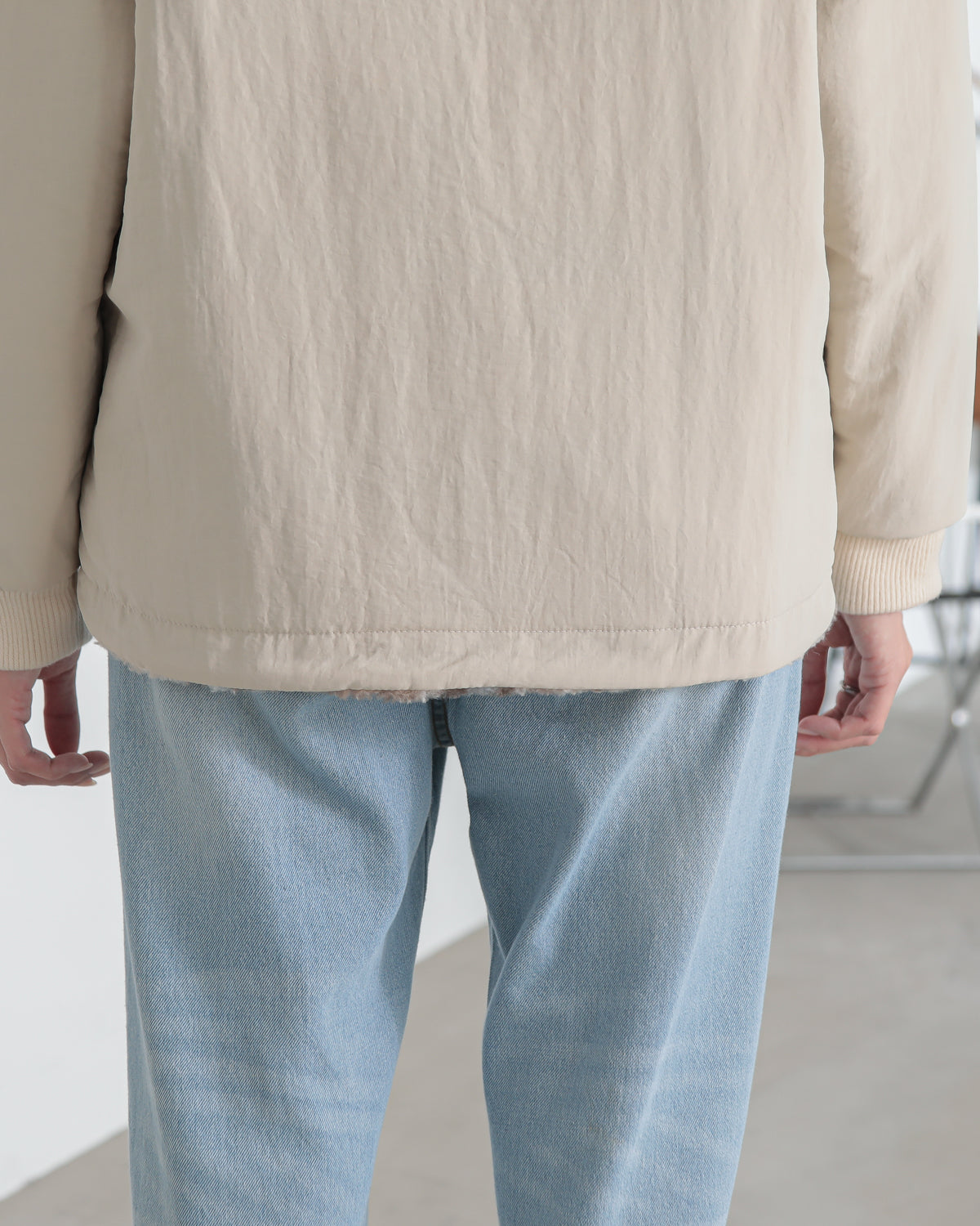 reversible padded jacket