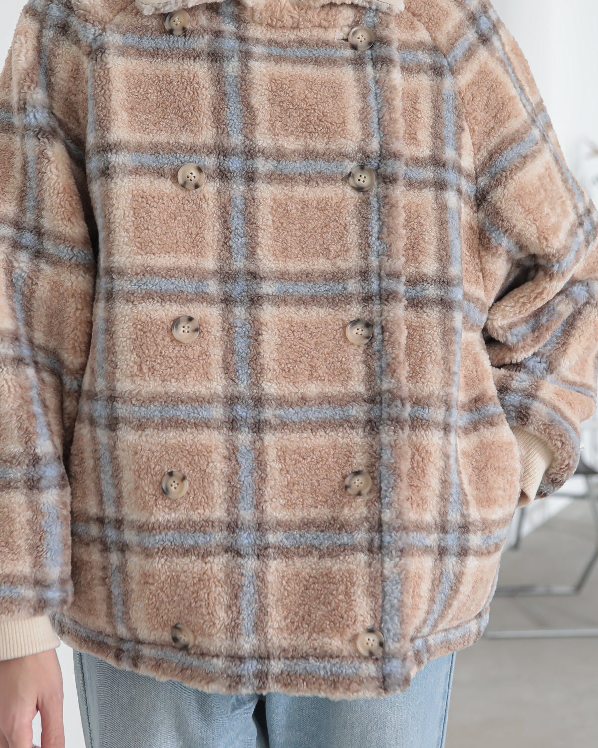 reversible padded jacket
