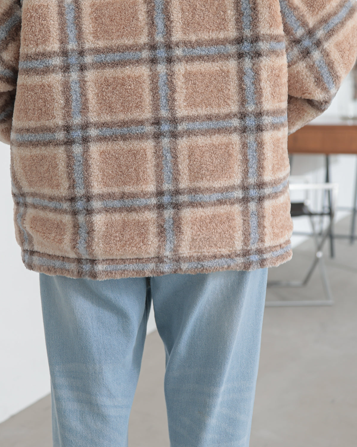 reversible padded jacket