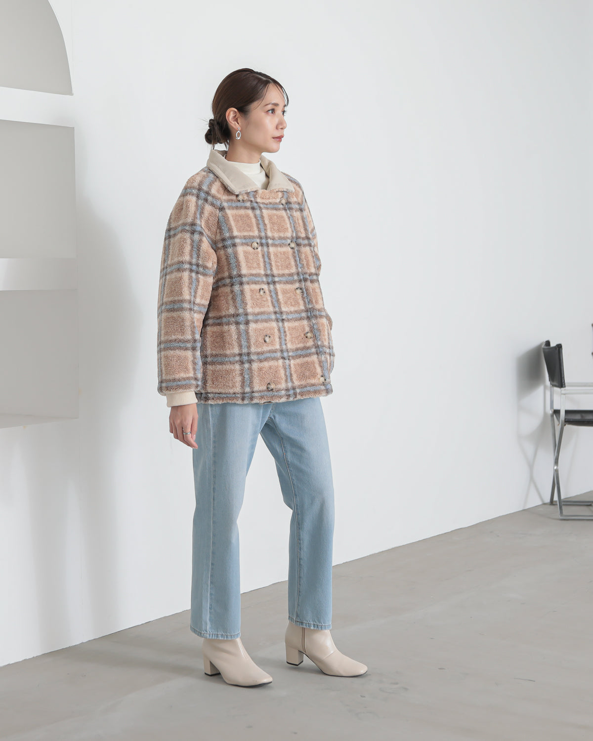 reversible padded jacket