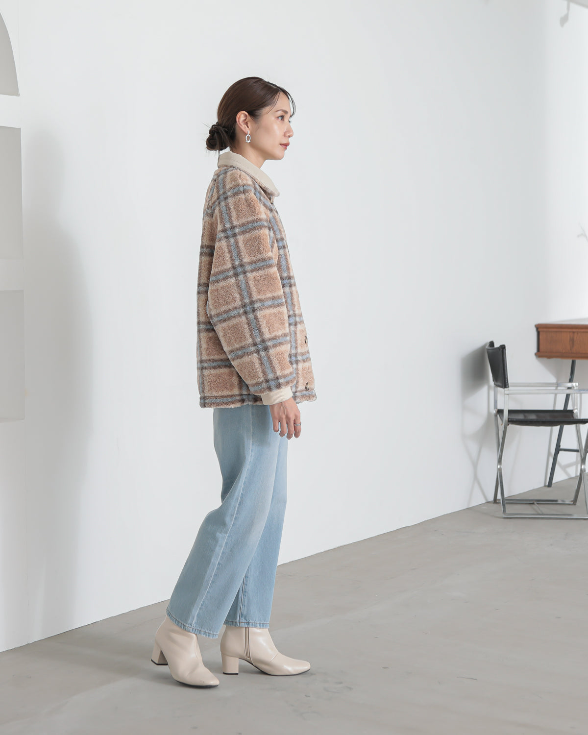 reversible padded jacket