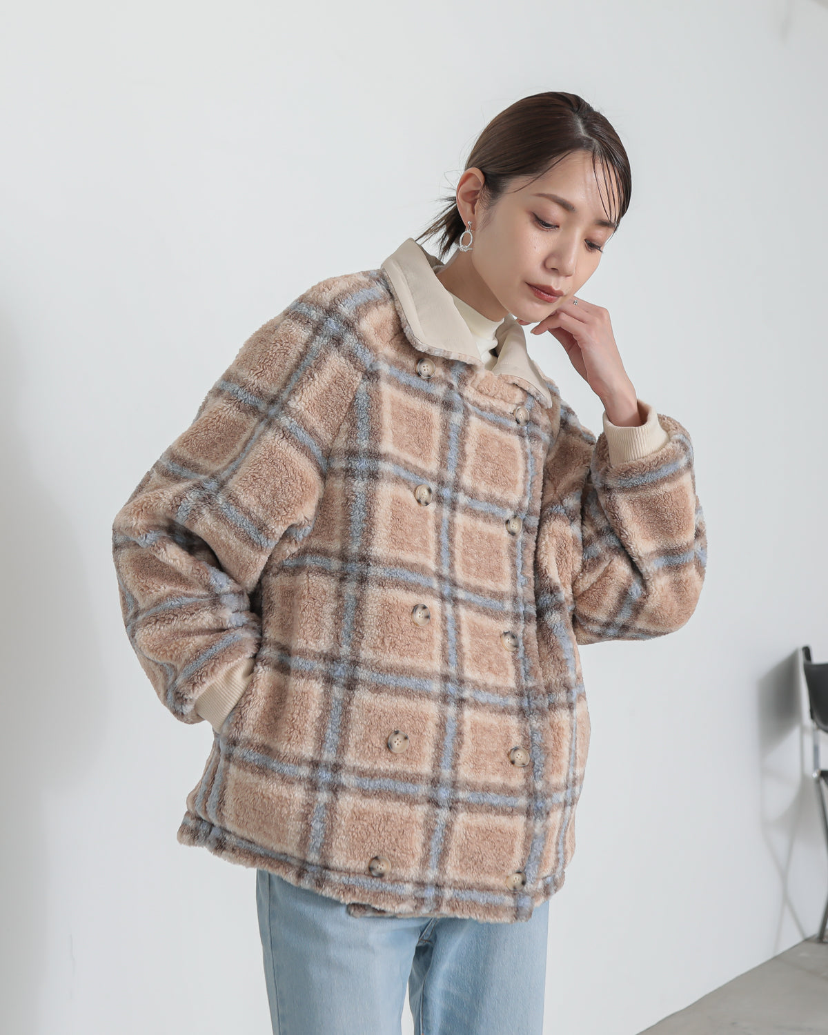 reversible padded jacket