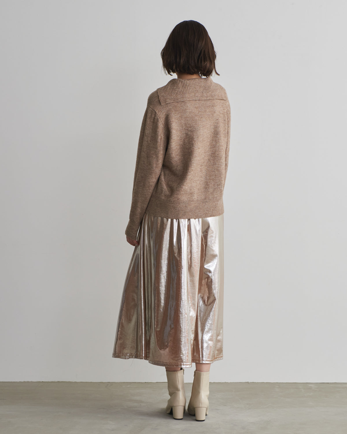 MIA jacquard logo pullover