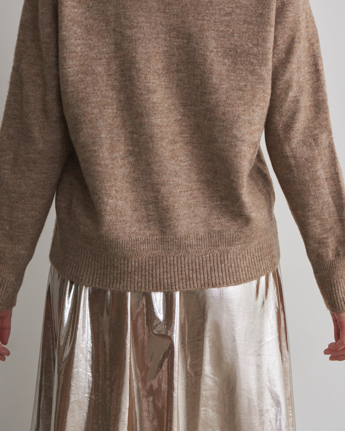 MIA jacquard logo pullover