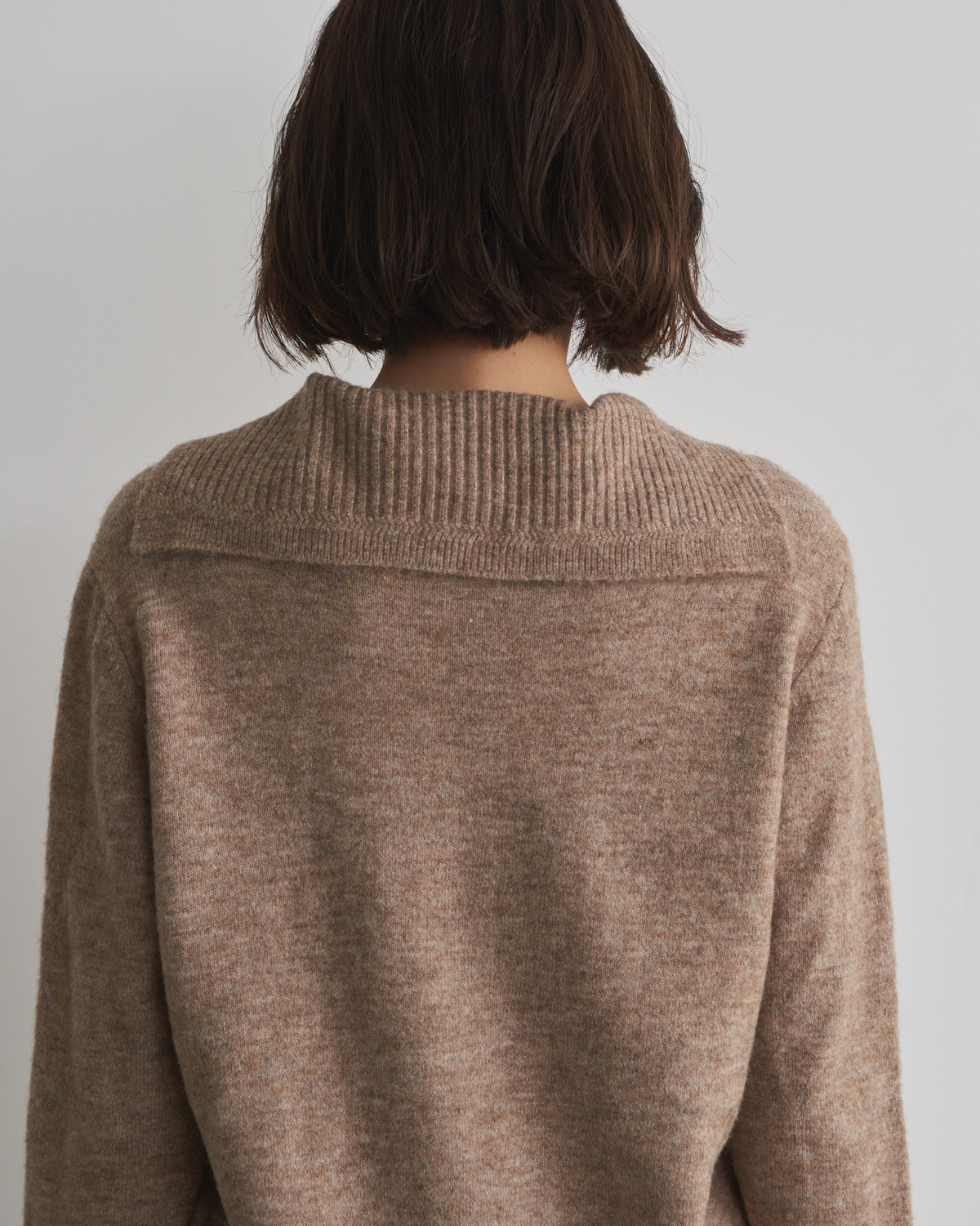 MIA jacquard logo pullover