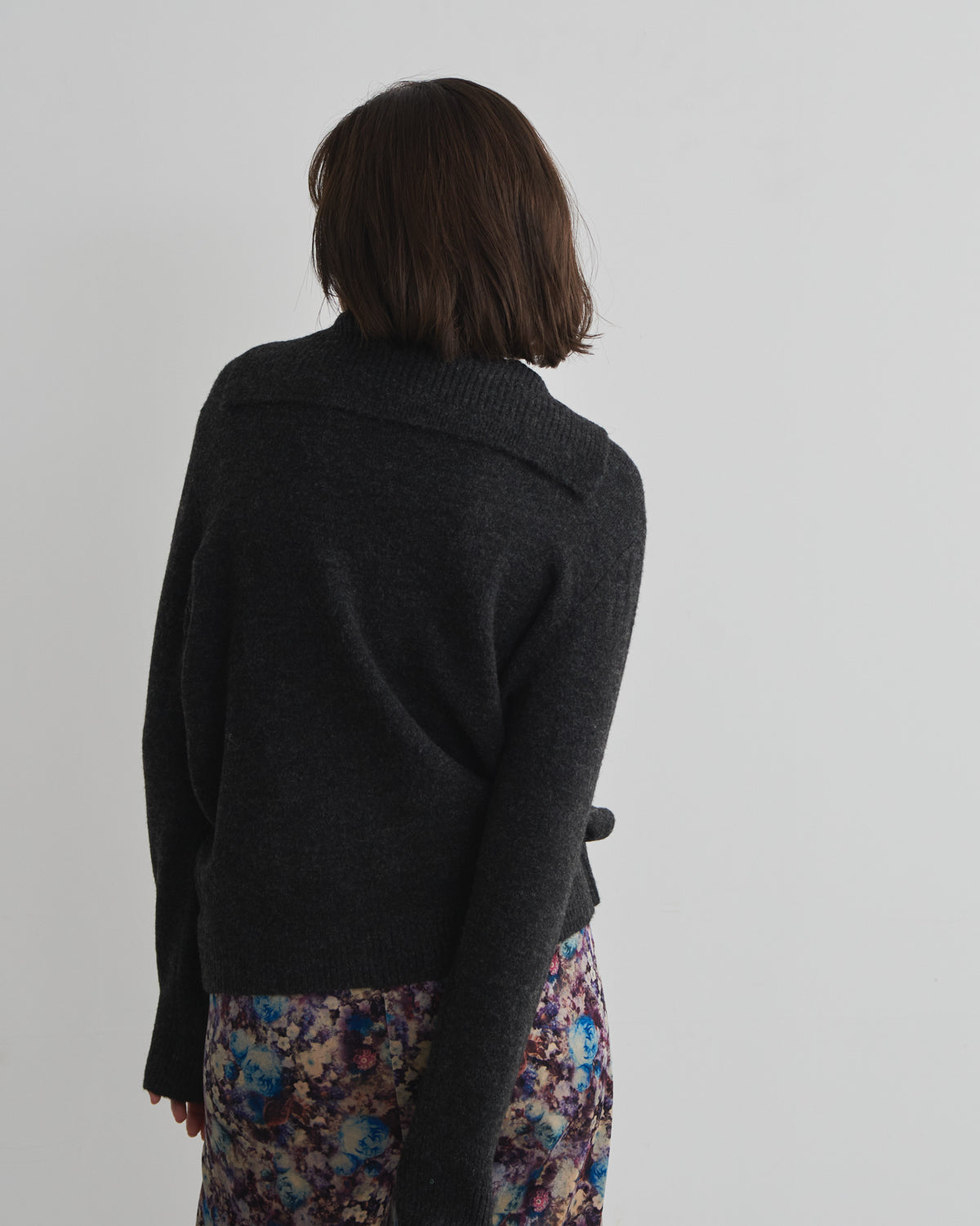 MIA jacquard logo pullover
