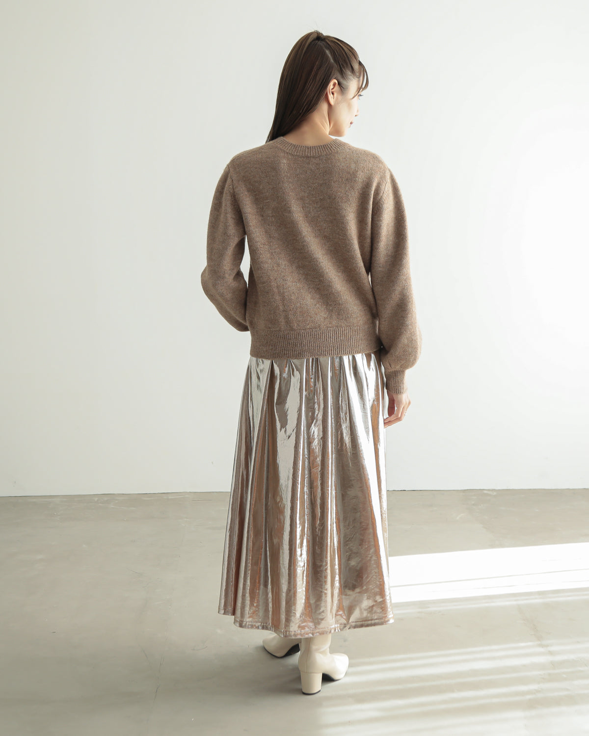 argyle jacquard pullover