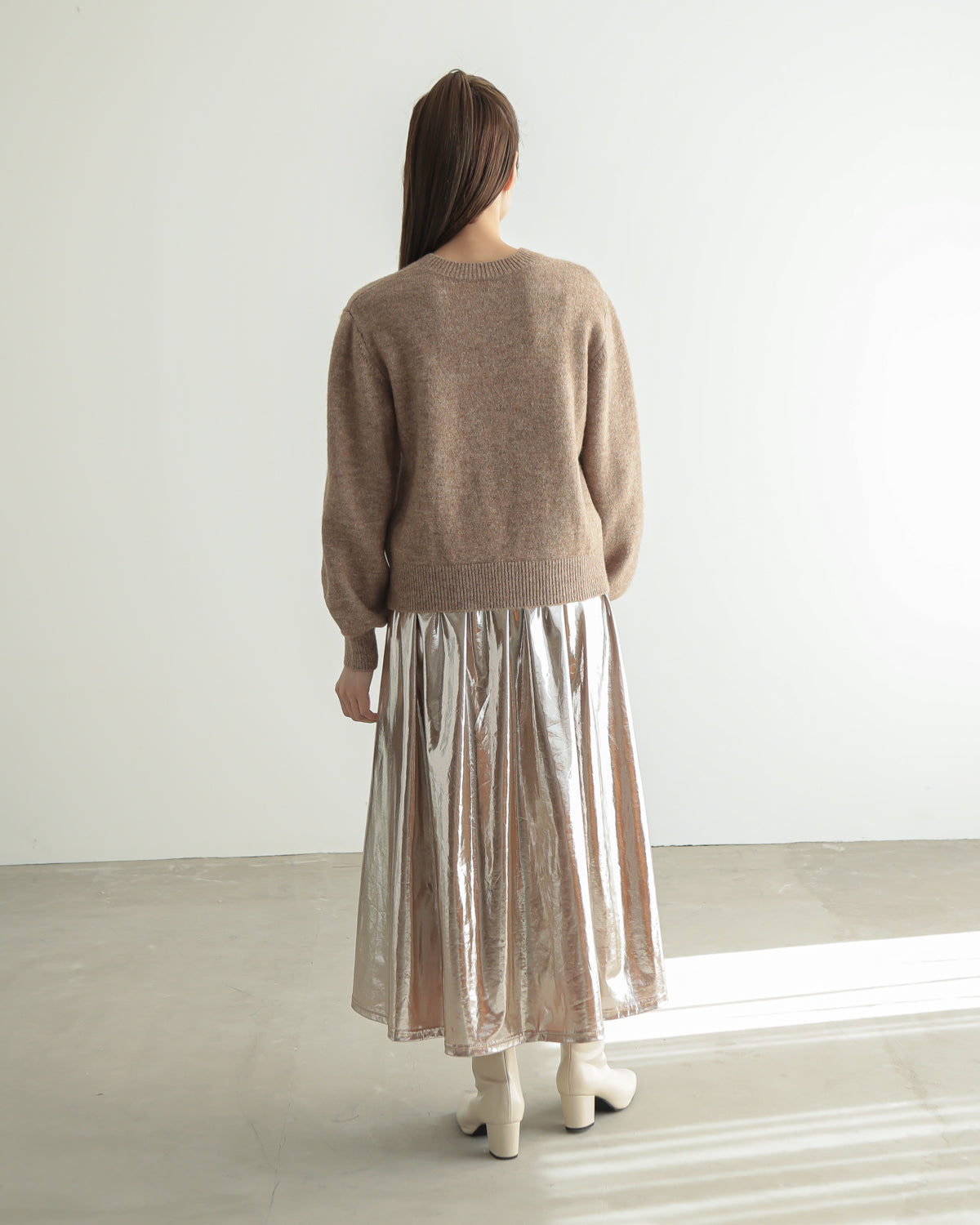 argyle jacquard pullover