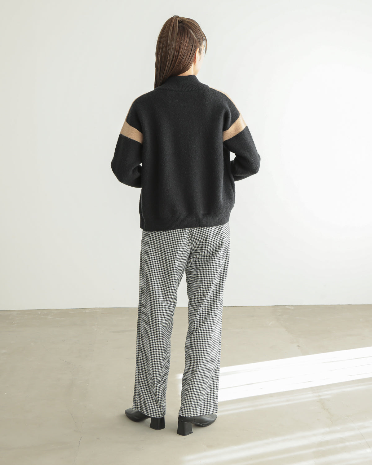 M patchwork cardigan