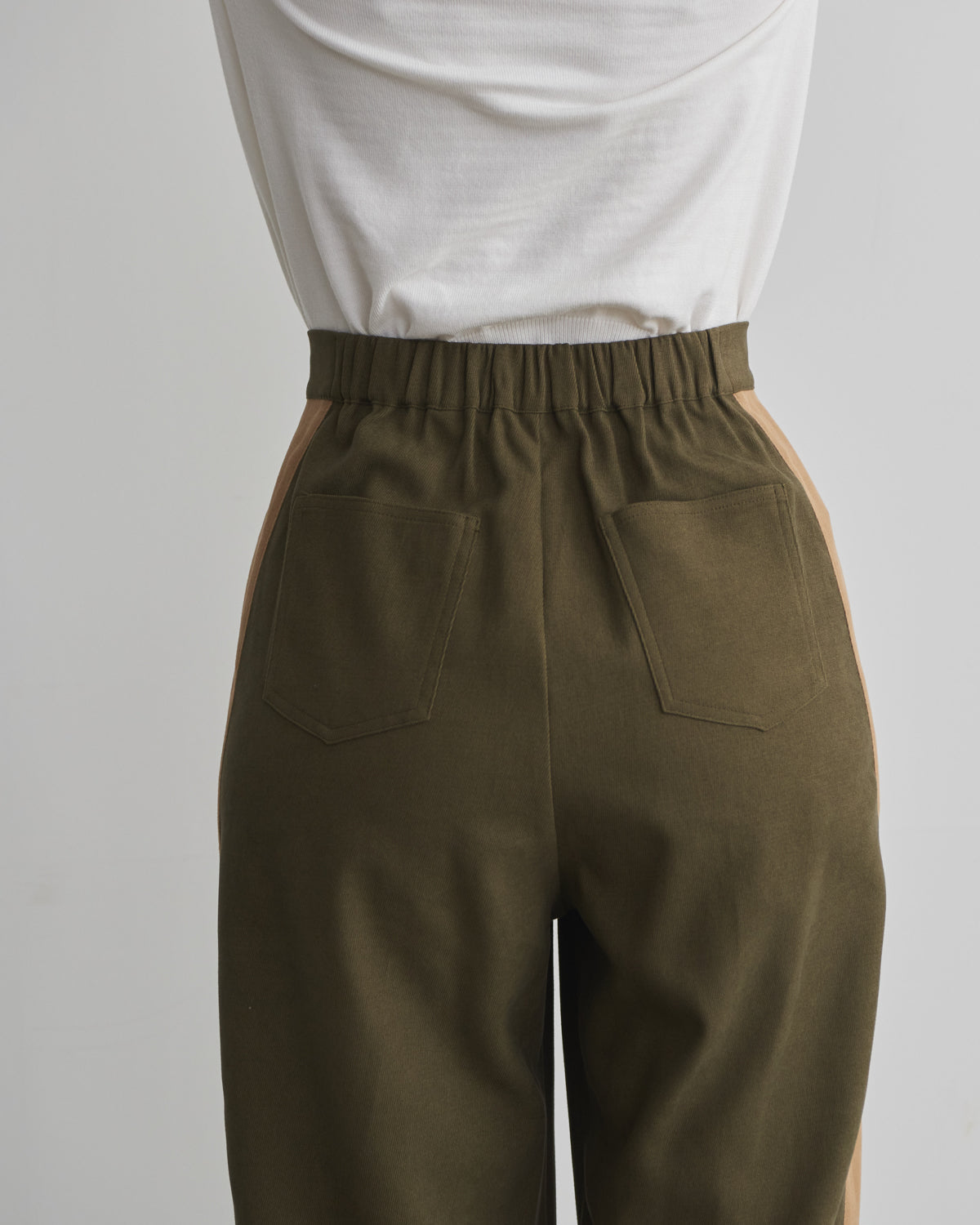 pocket side colored pants