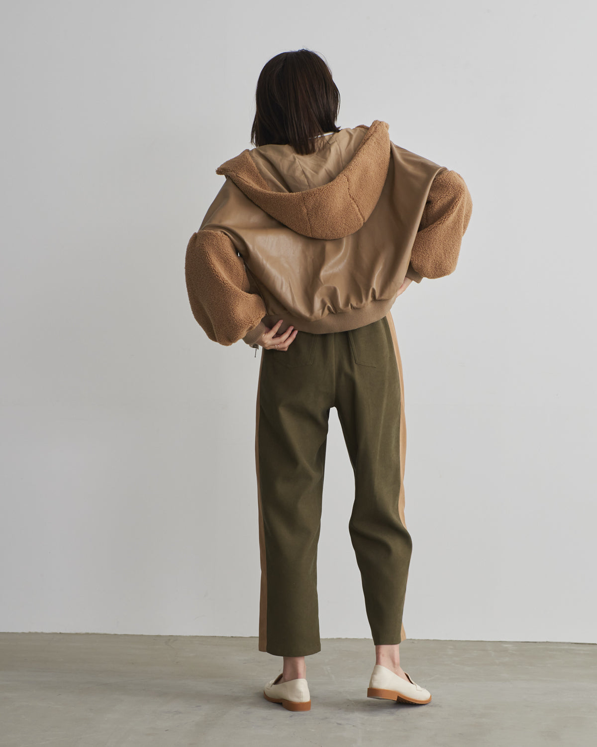 pocket side colored pants
