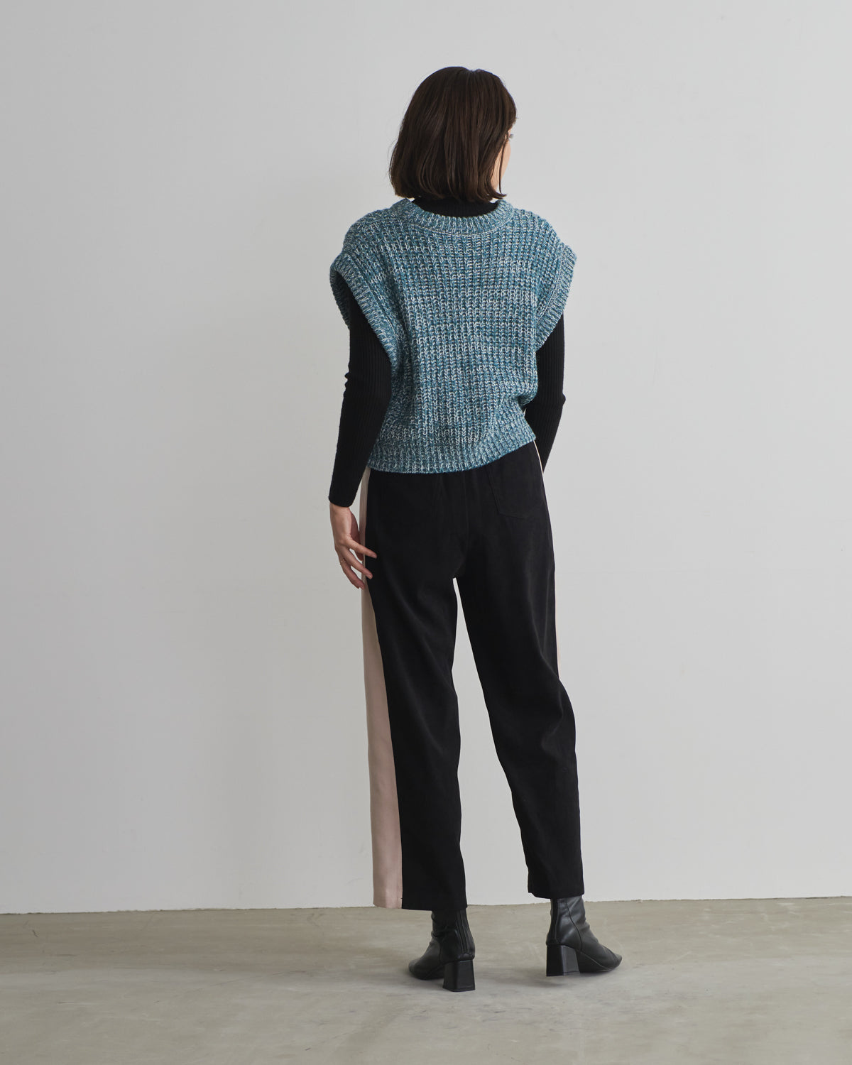 pocket side colored pants