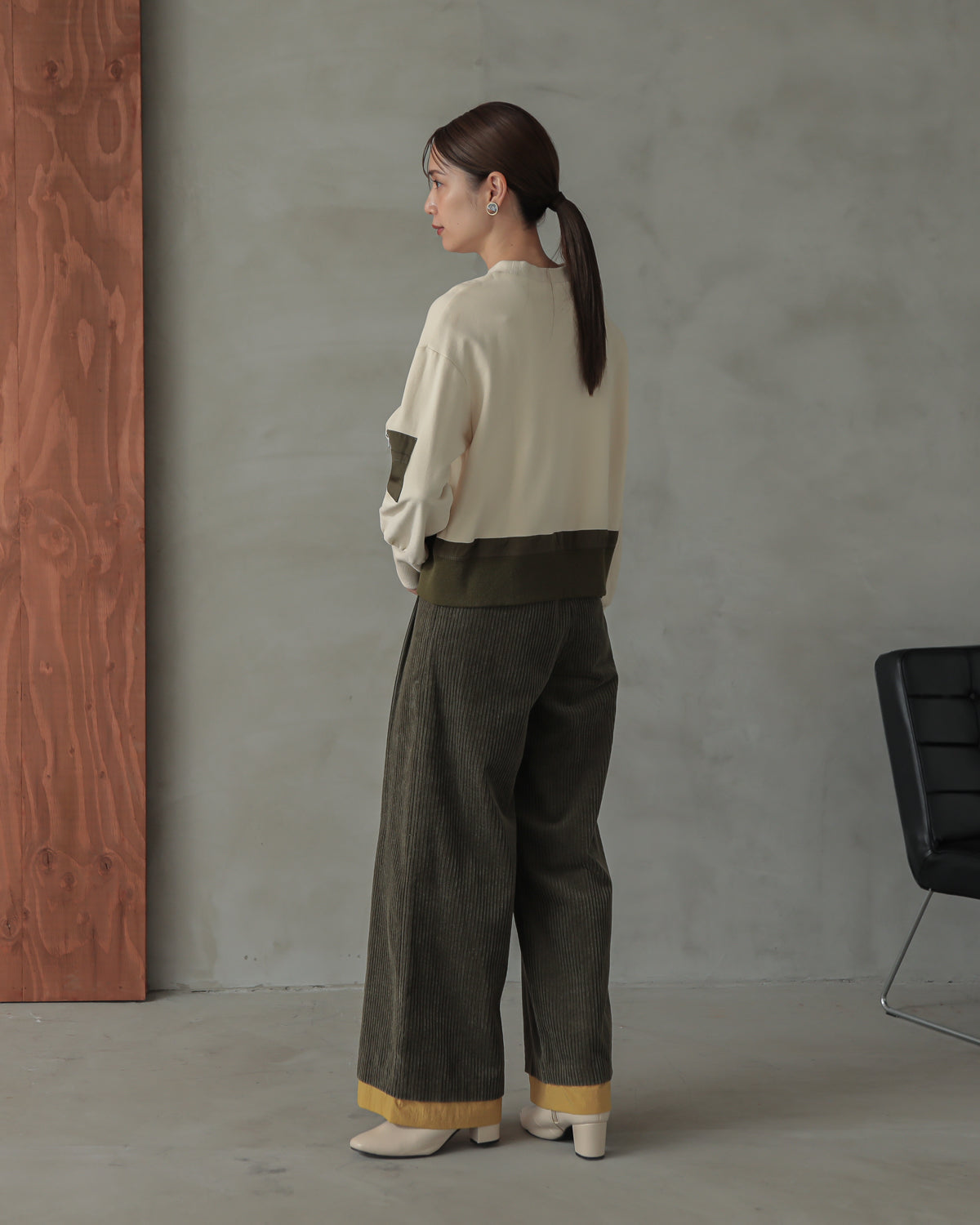 fleece lining pullover