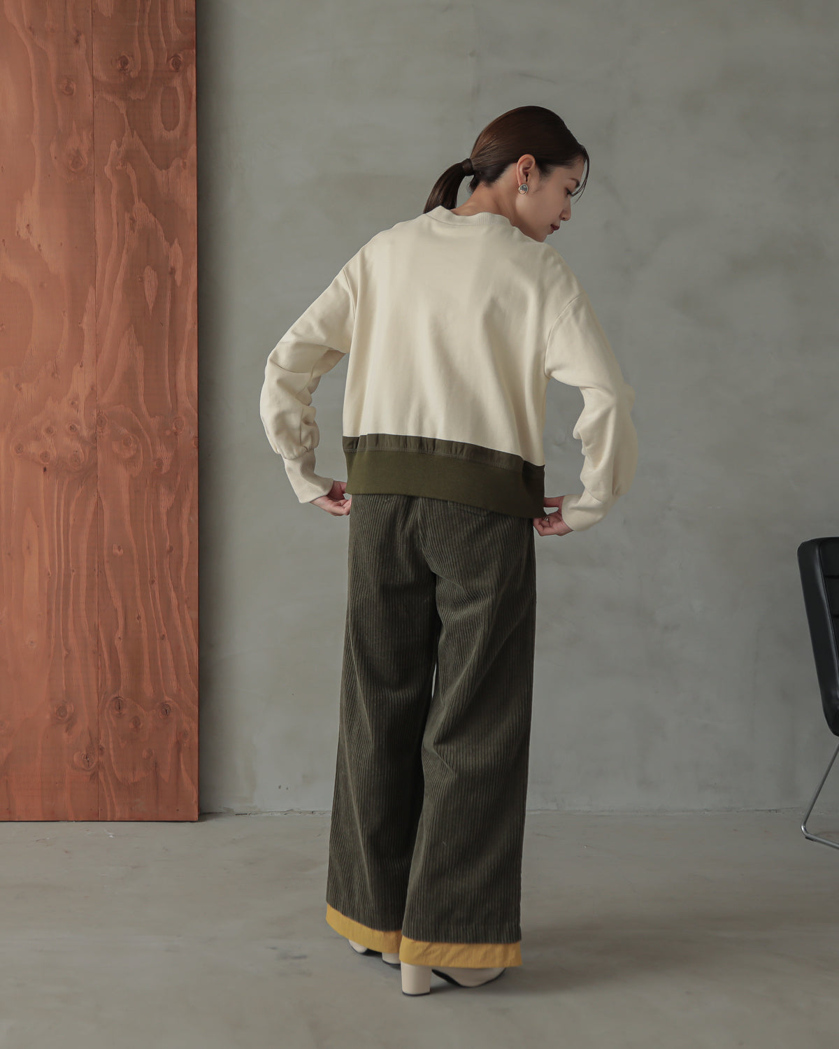 fleece lining pullover