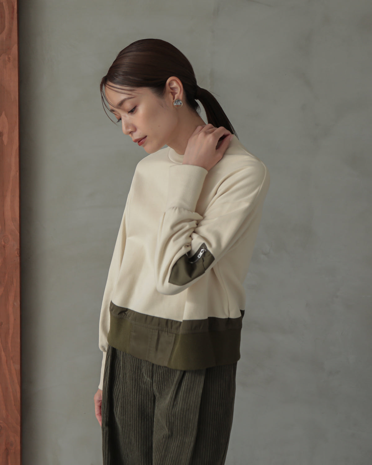 fleece lining pullover