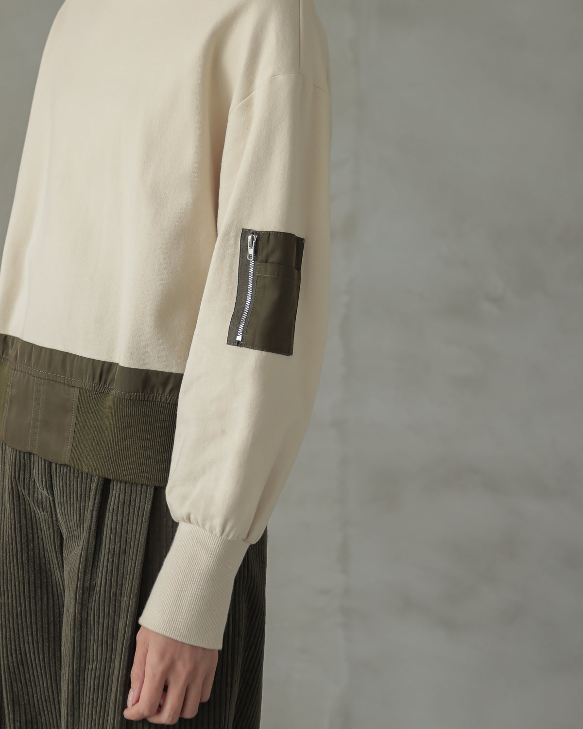 fleece lining pullover