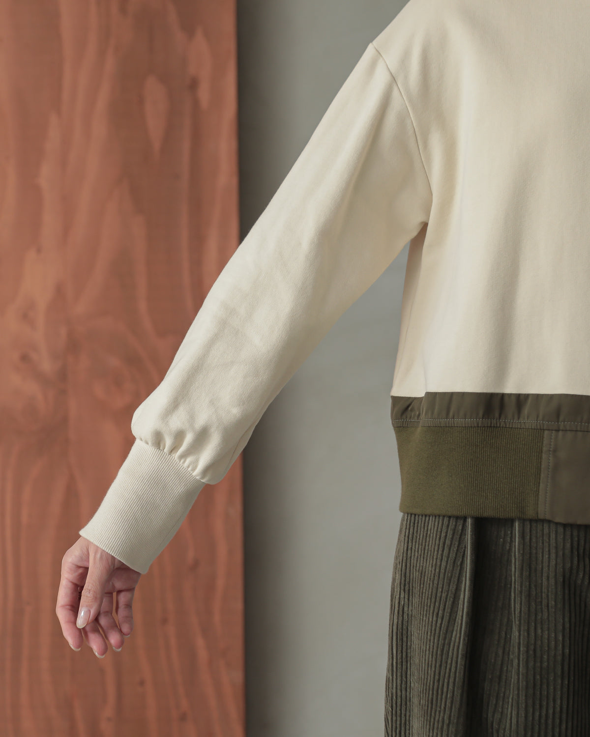 fleece lining pullover