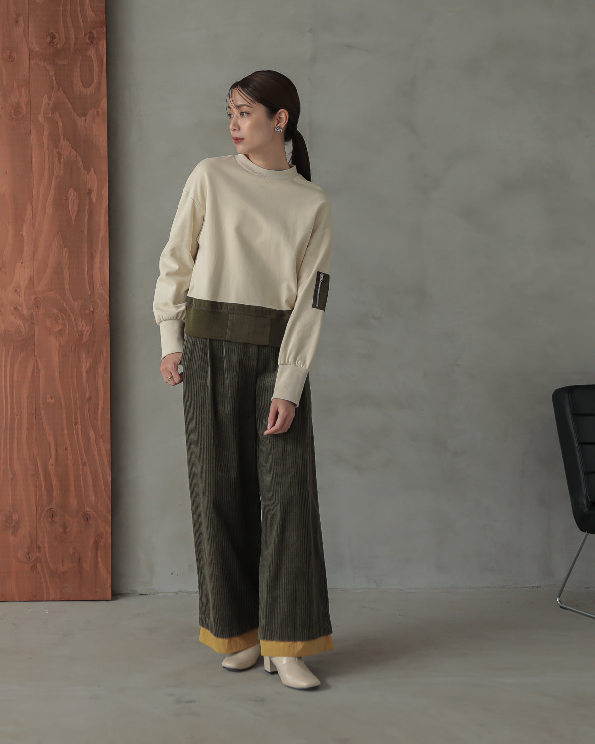 fleece lining pullover