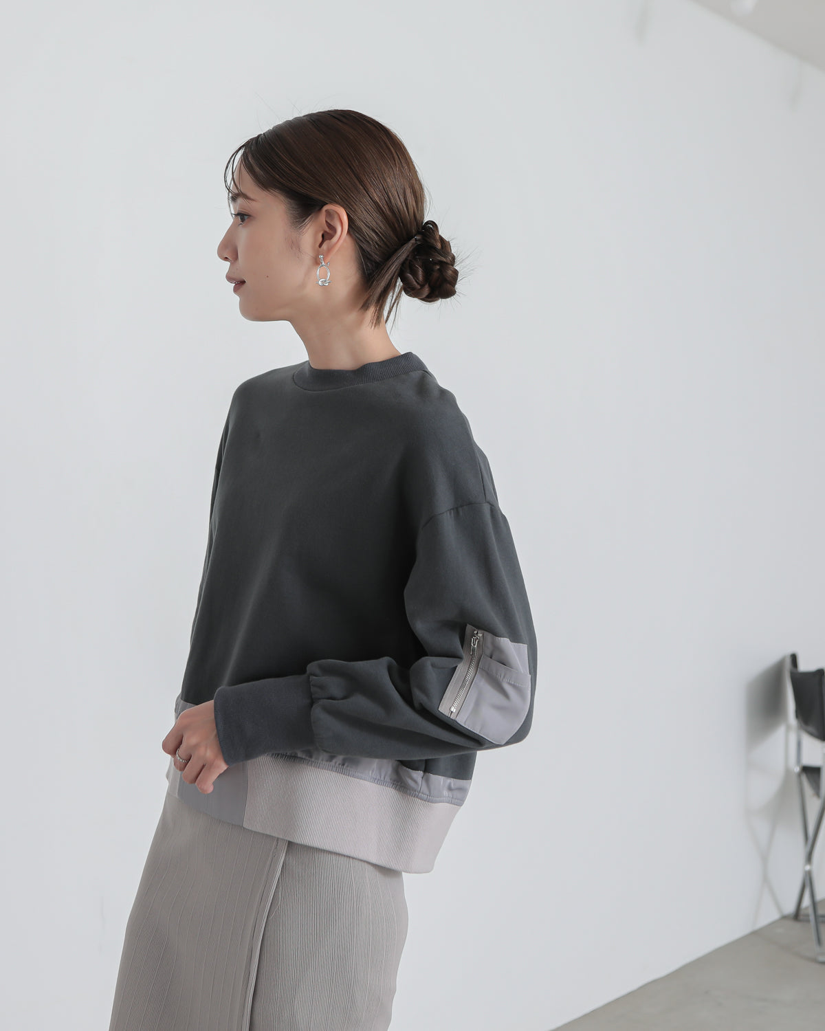 fleece lining pullover