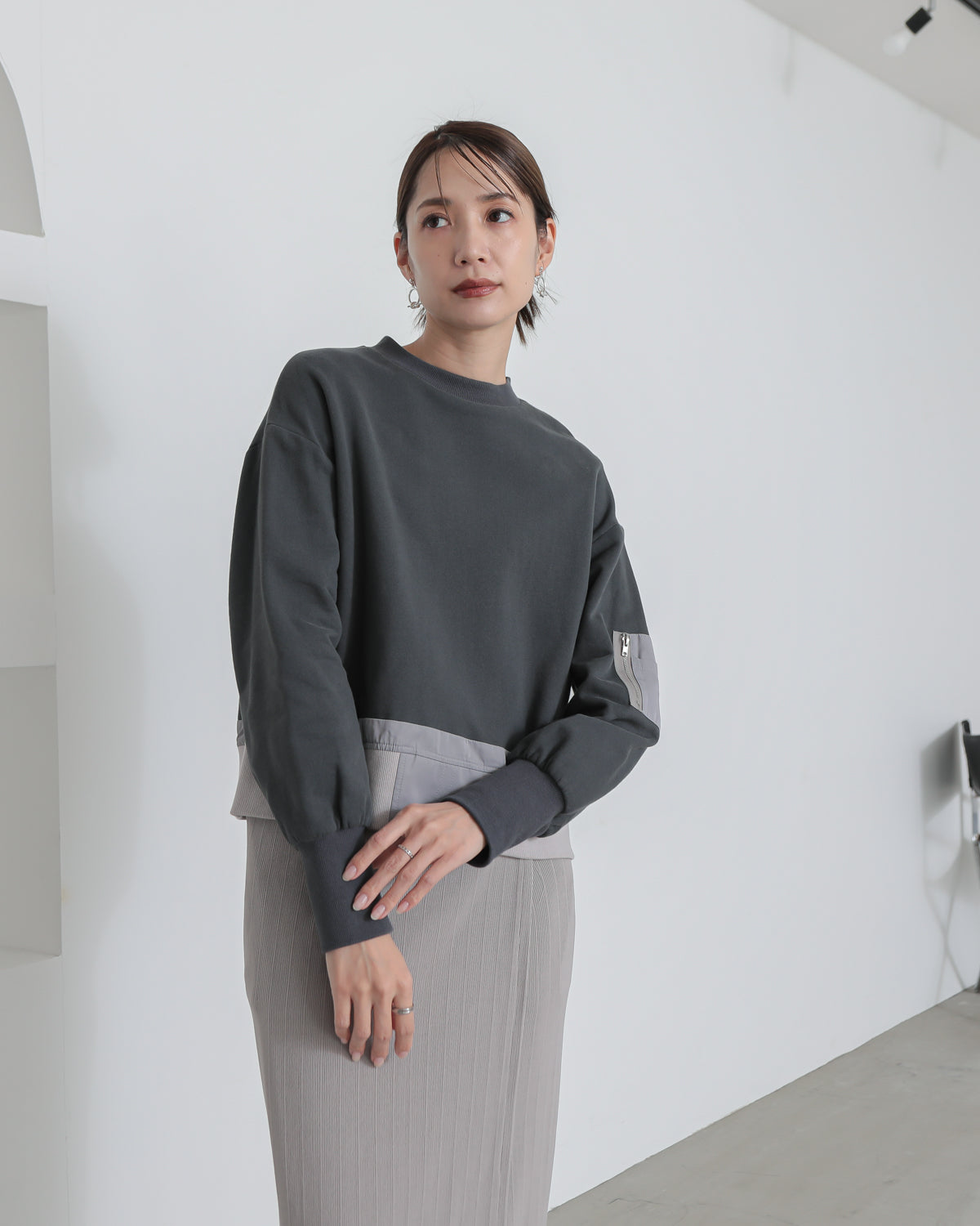 fleece lining pullover