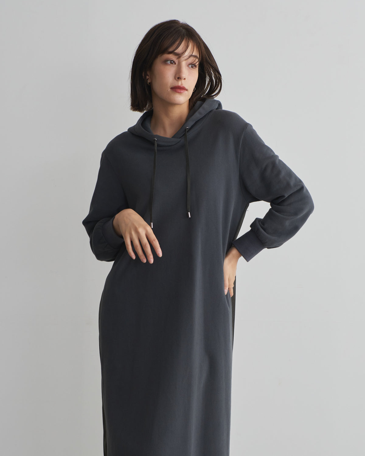 back pleats brushed lining one piece