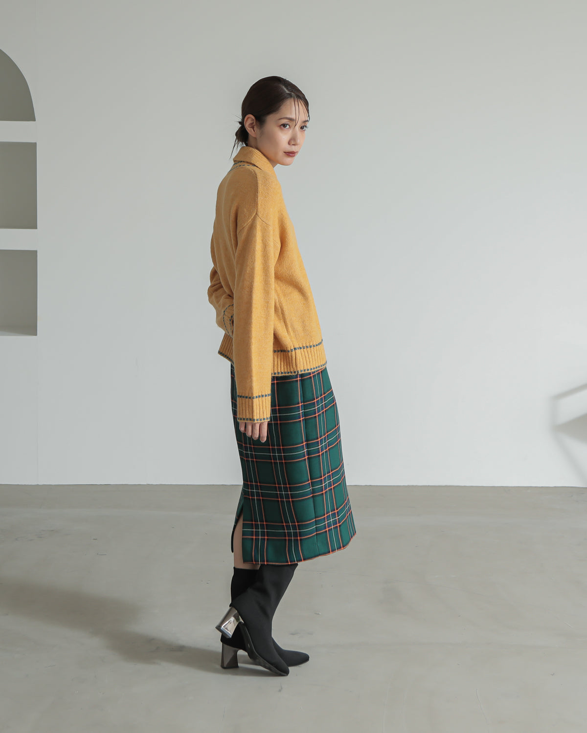 skipper collar pullover