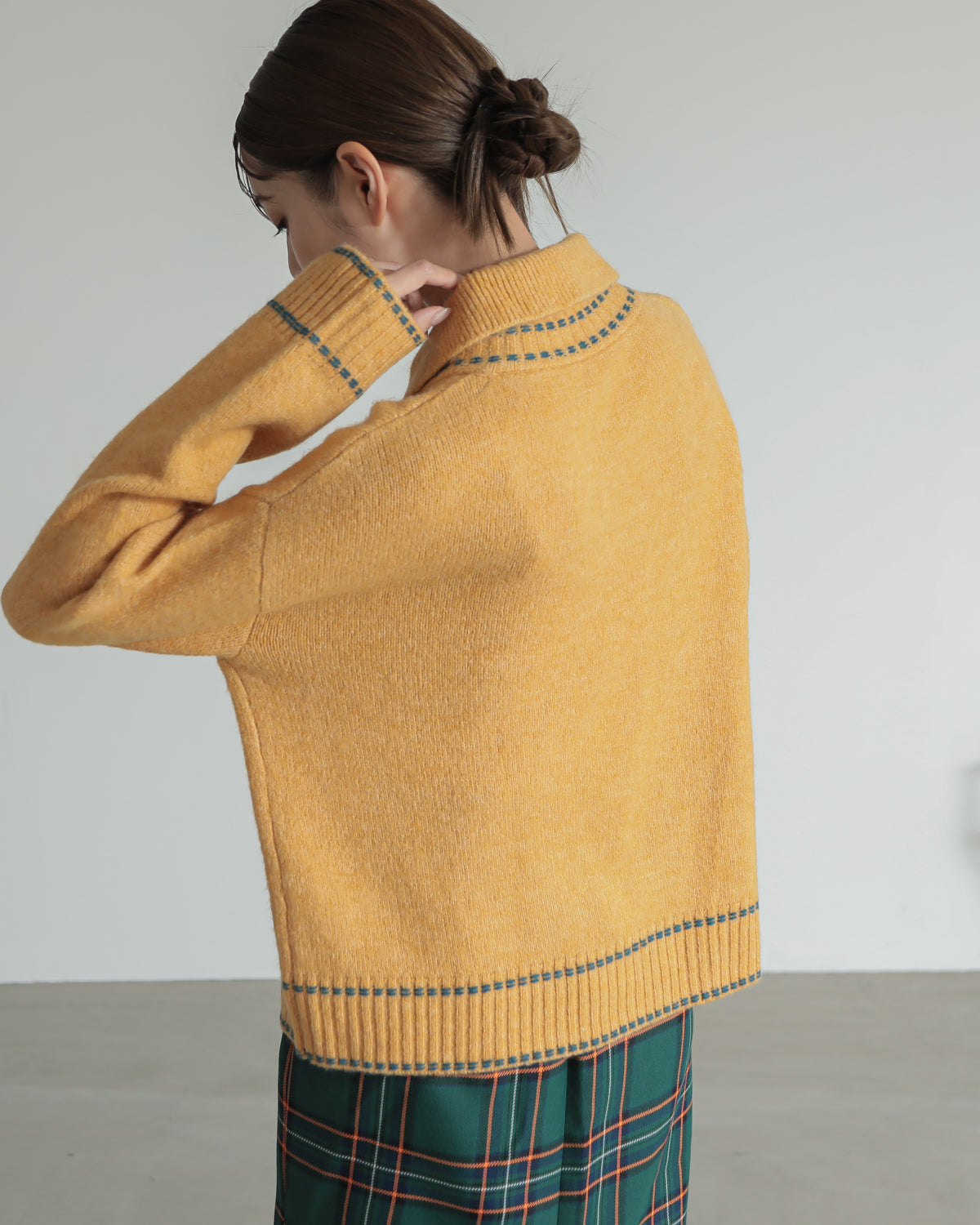 skipper collar pullover