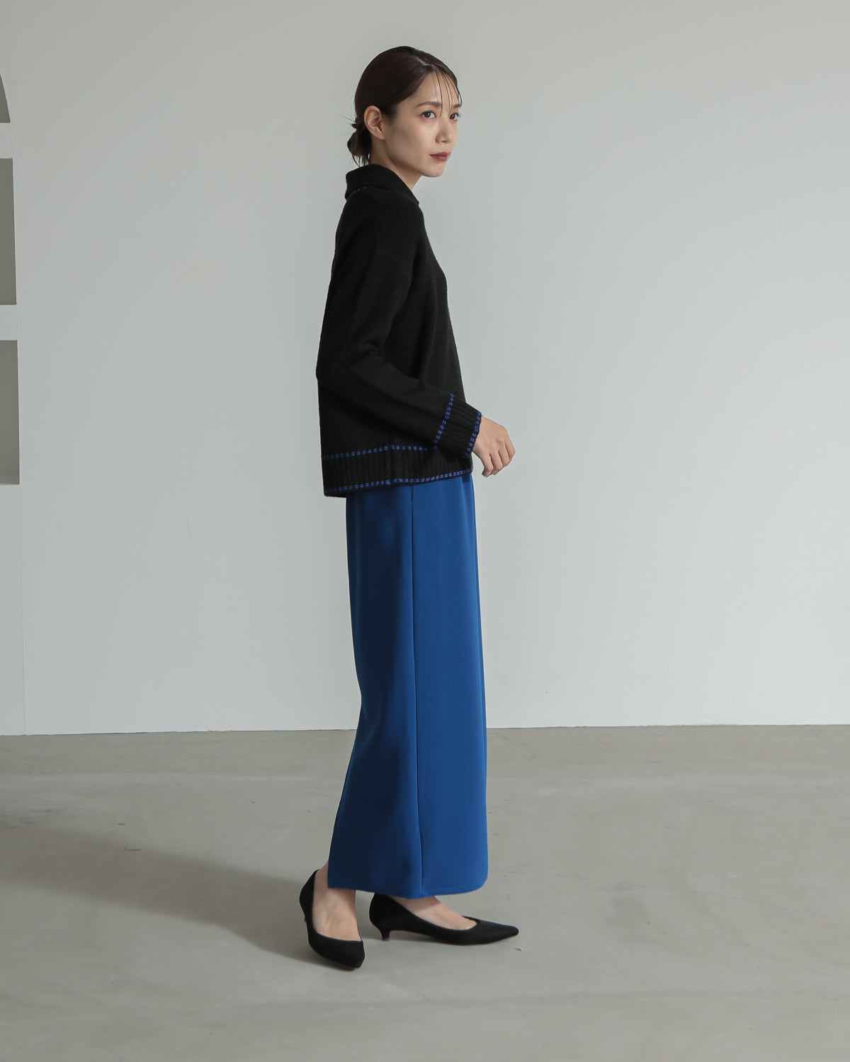skipper collar pullover