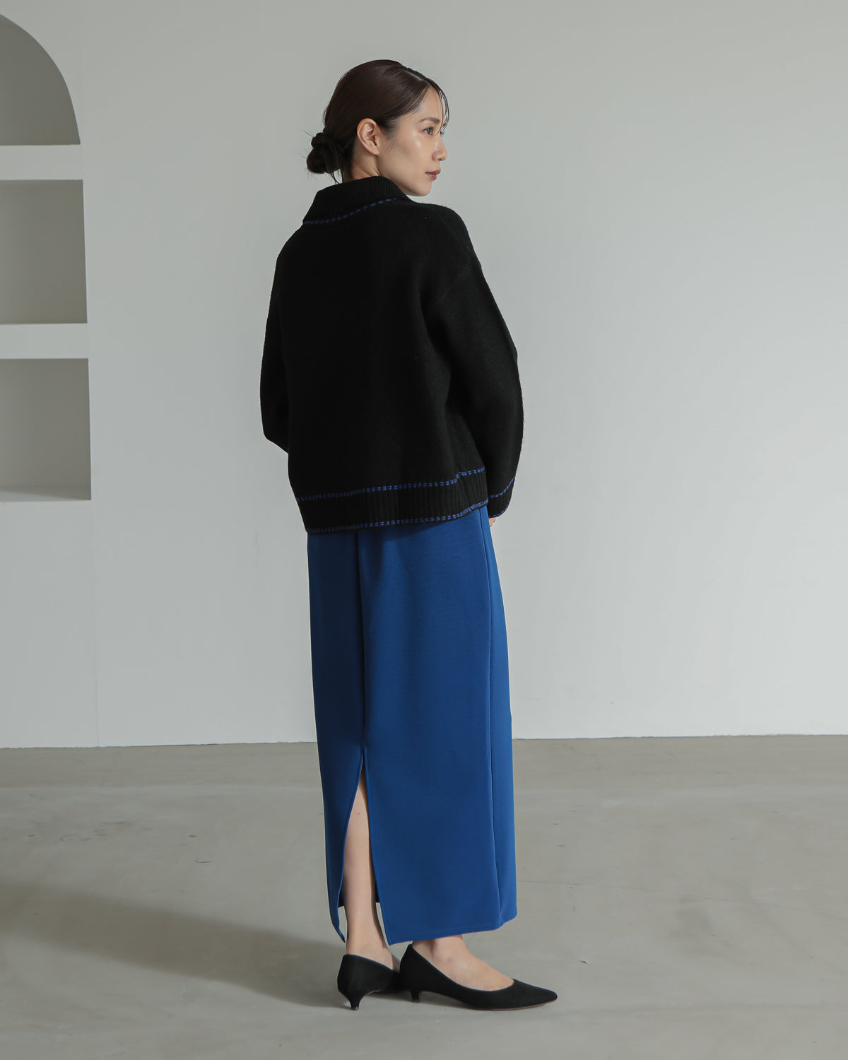 skipper collar pullover