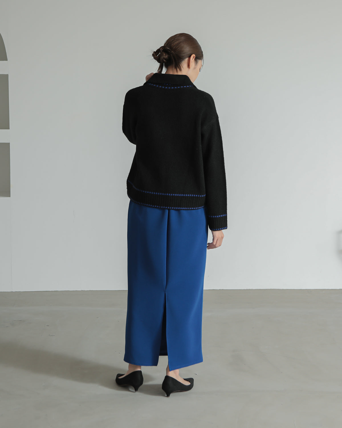 skipper collar pullover