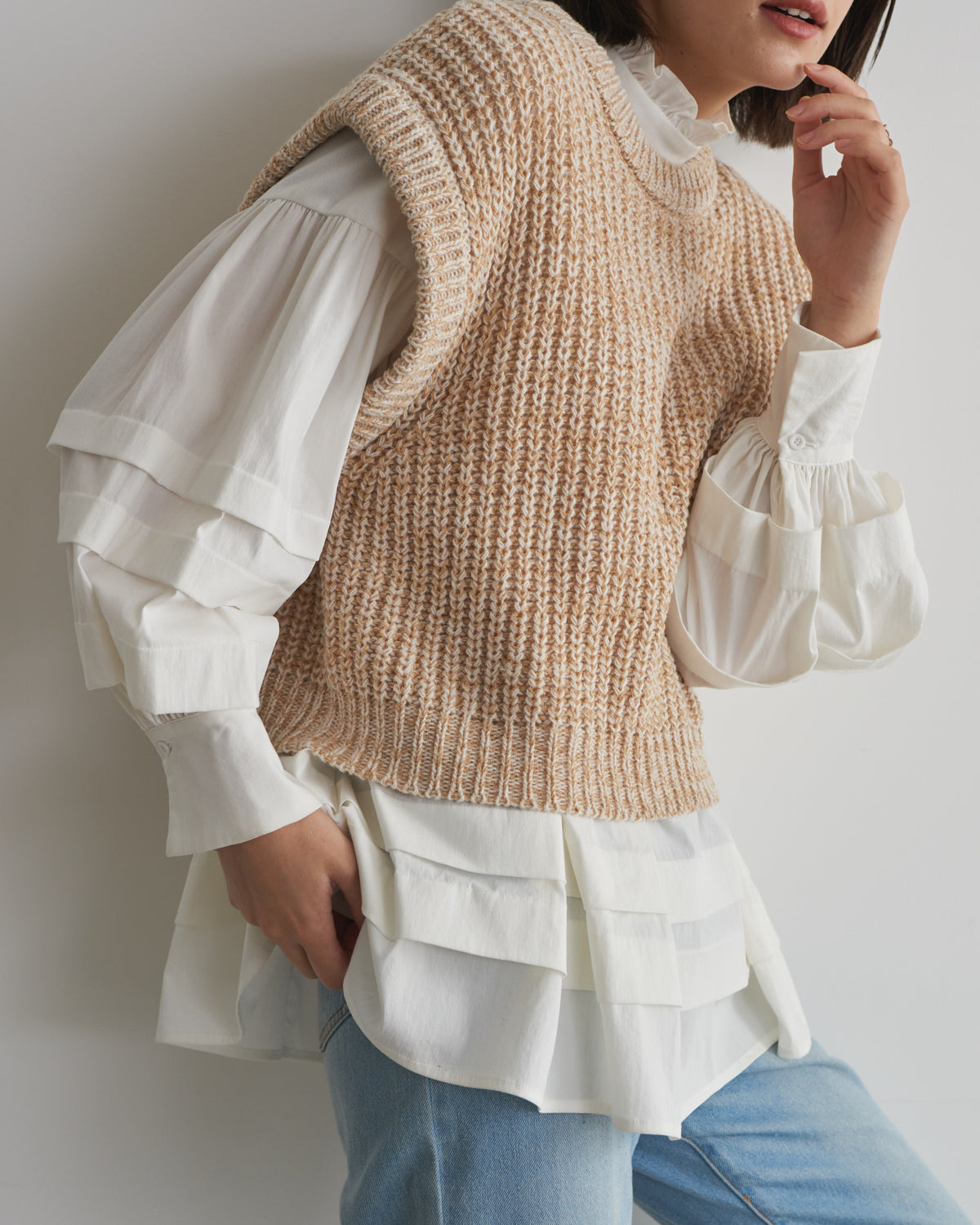 knit vest