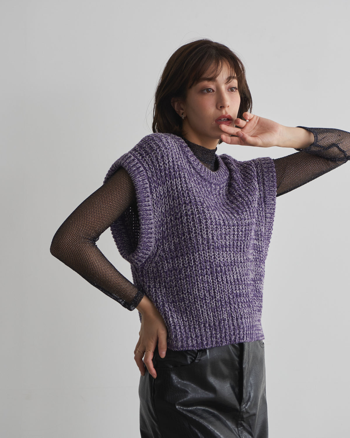 knit vest