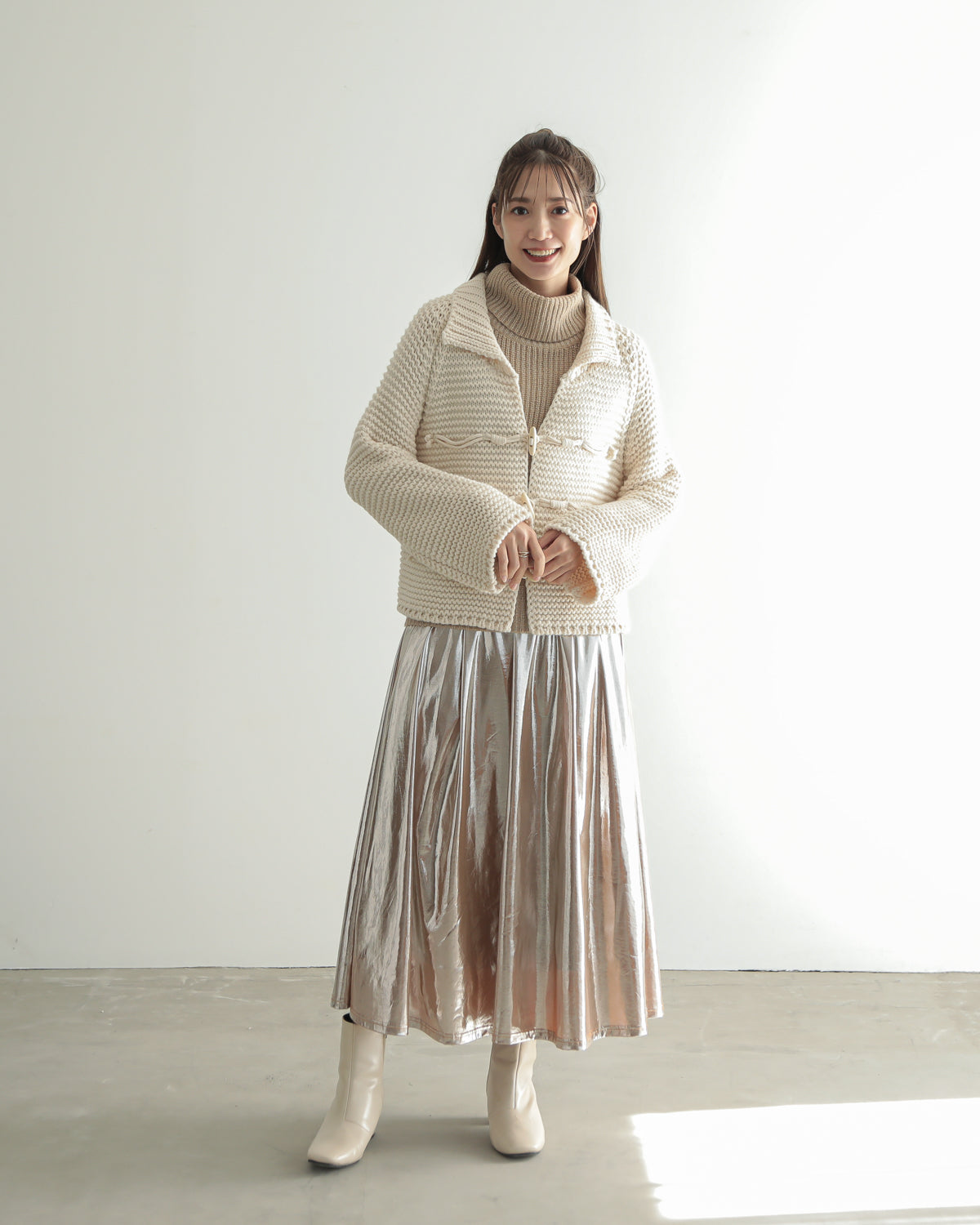 1.5g torgu button cardigan