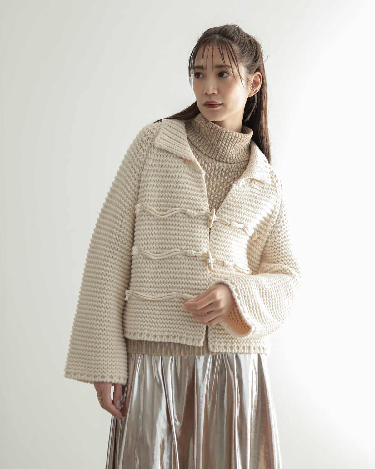 1.5g torgu button cardigan