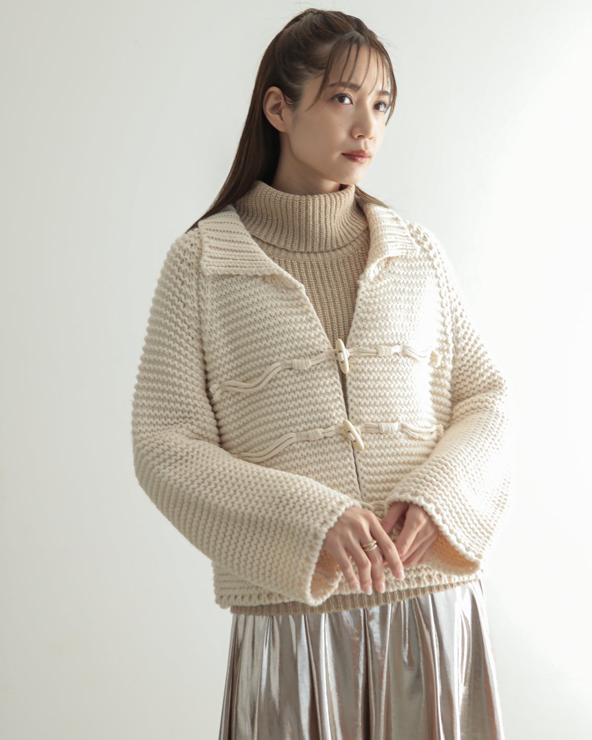 1.5g torgu button cardigan