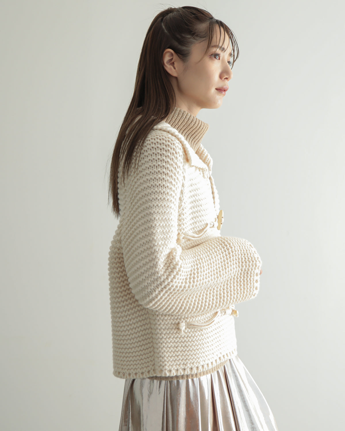 1.5g torgu button cardigan