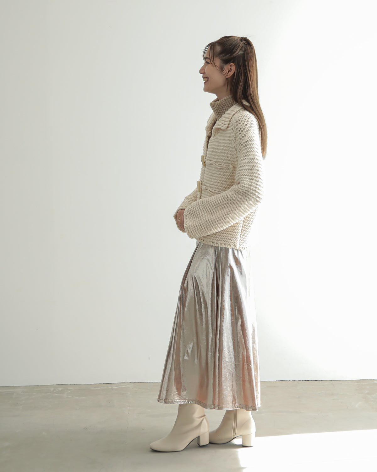 1.5g torgu button cardigan