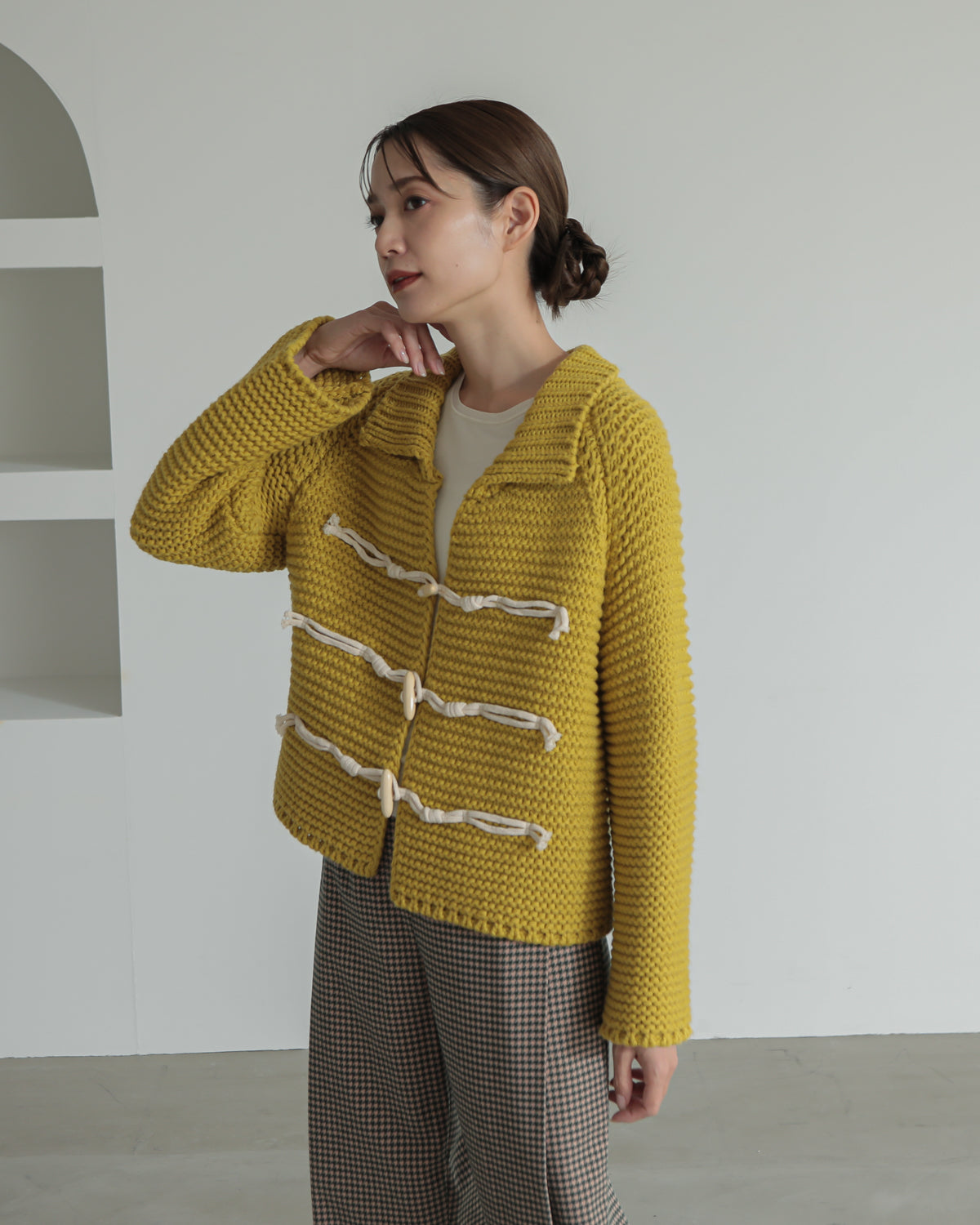 1.5g torgu button cardigan