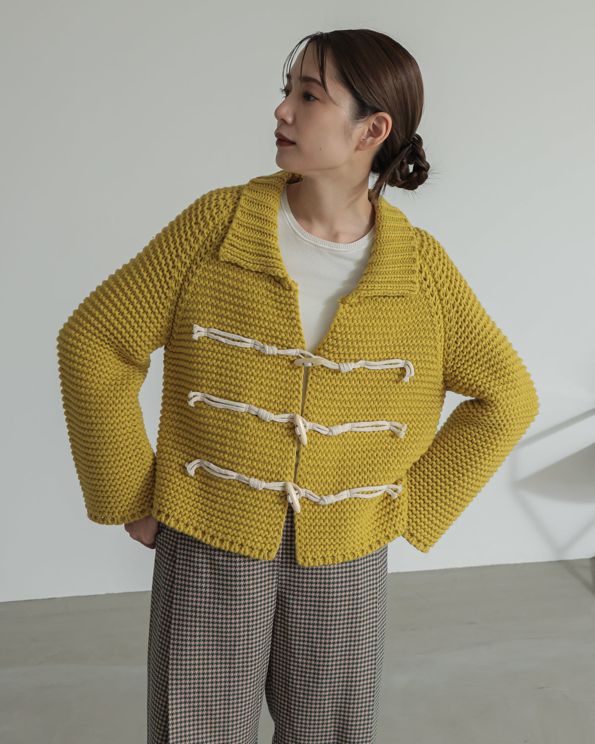 1.5g torgu button cardigan