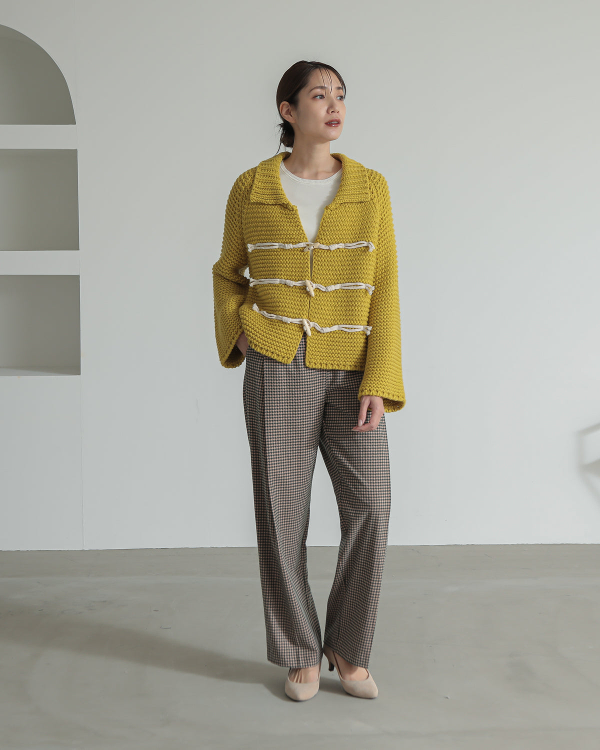 1.5g torgu button cardigan