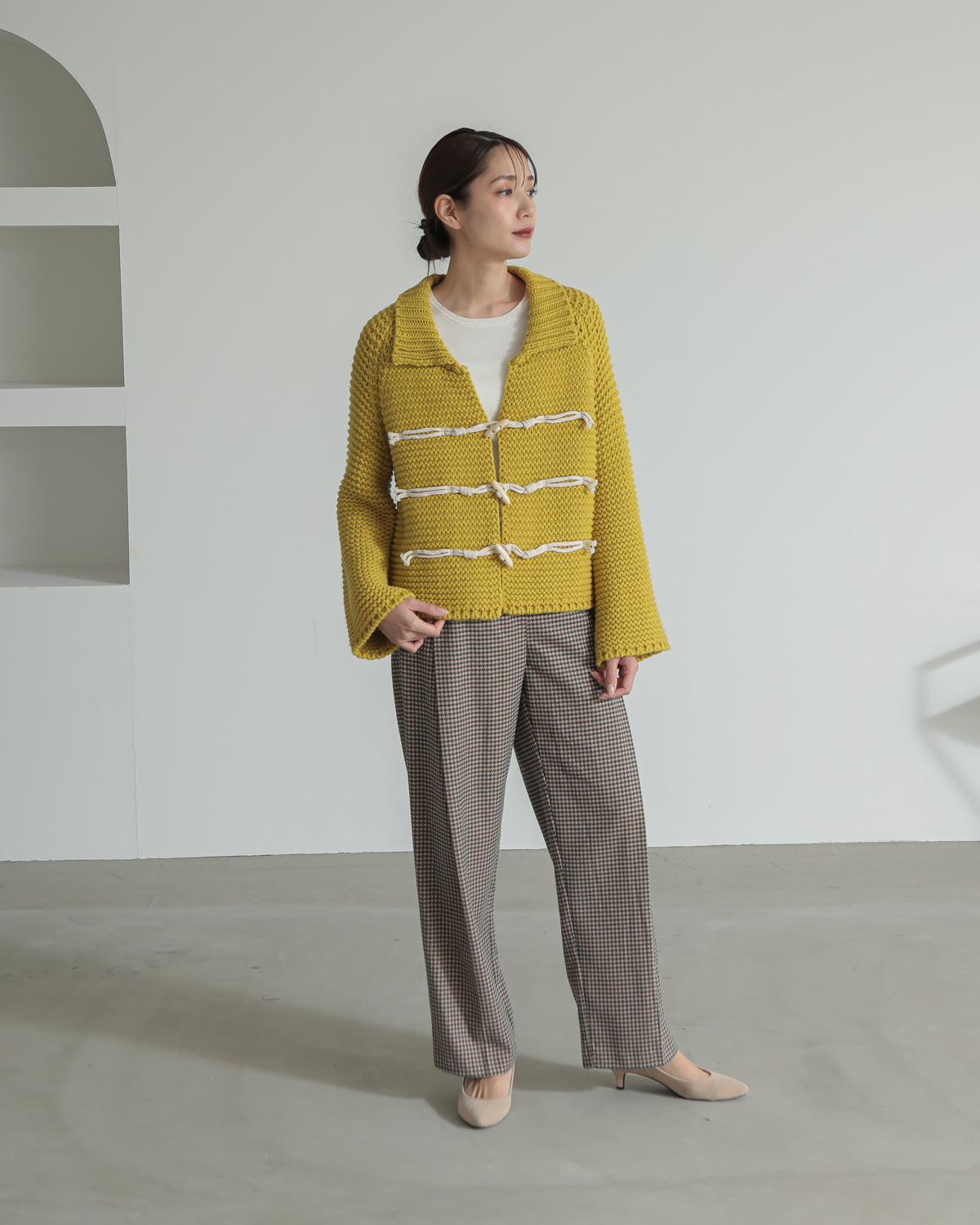 1.5g torgu button cardigan