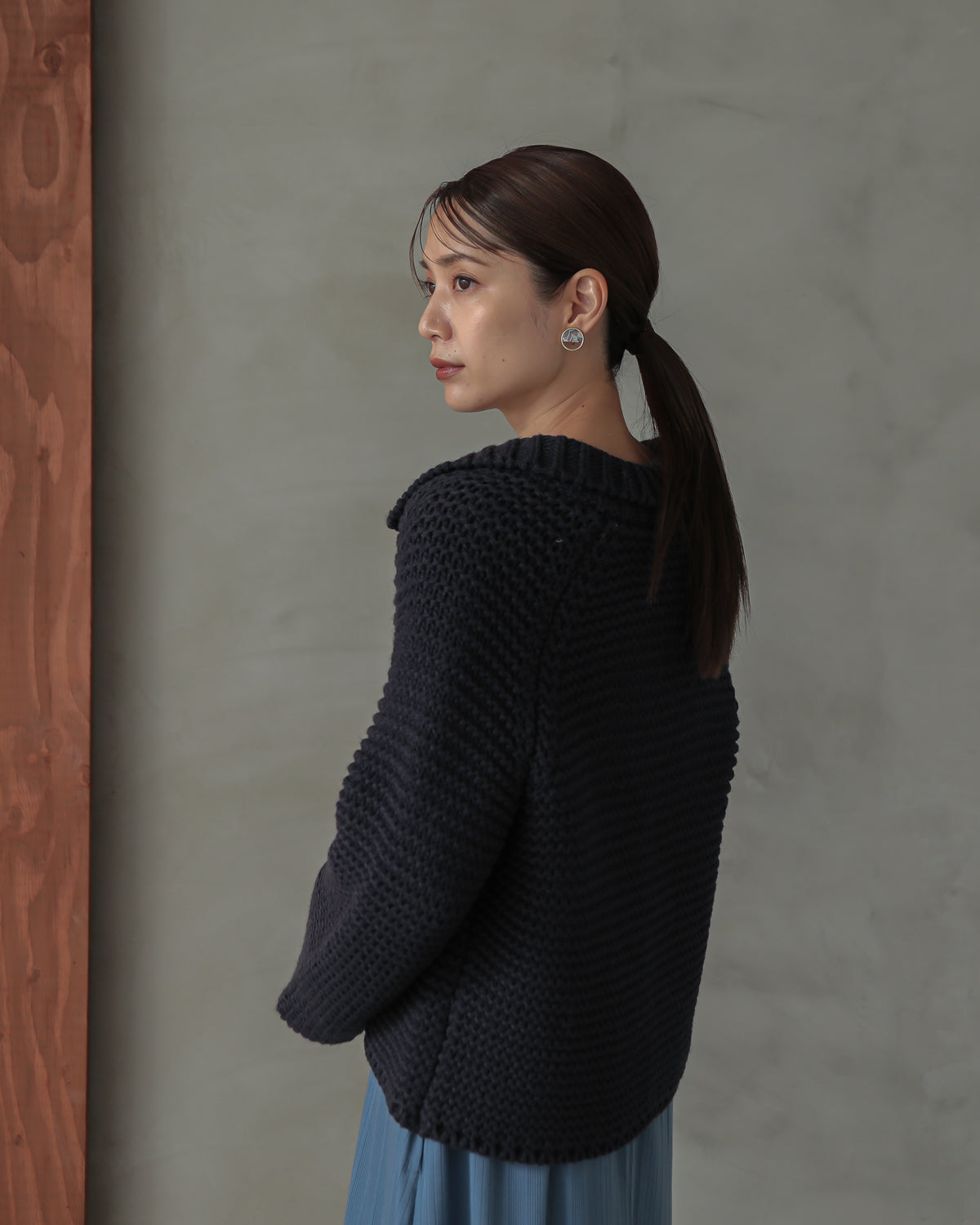 1.5g torgu button cardigan