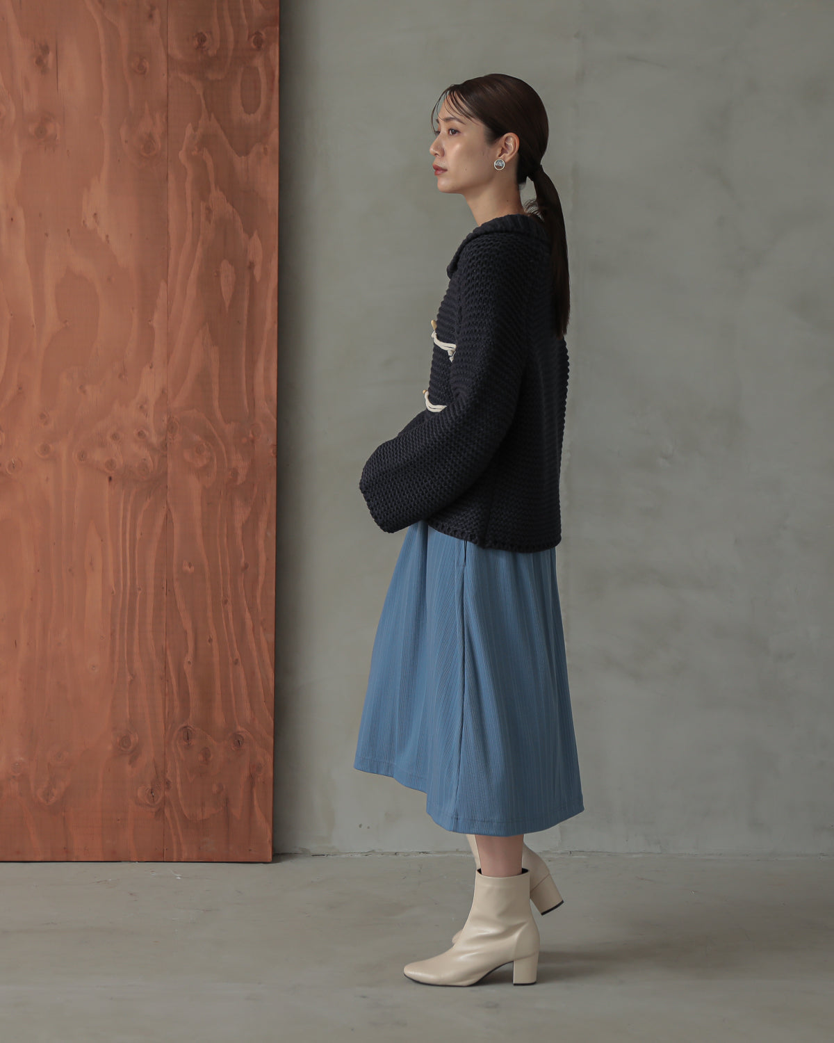 1.5g torgu button cardigan